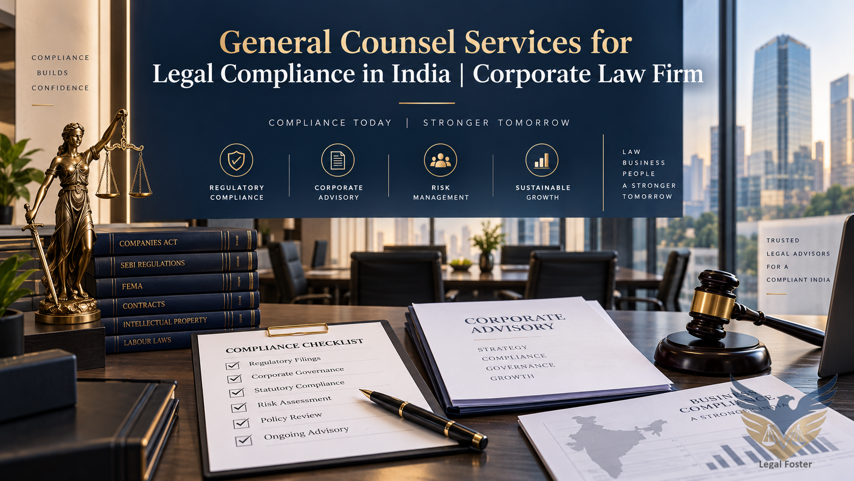 How Can General Counsel Services Help Companies Ensure Legal Compliance?