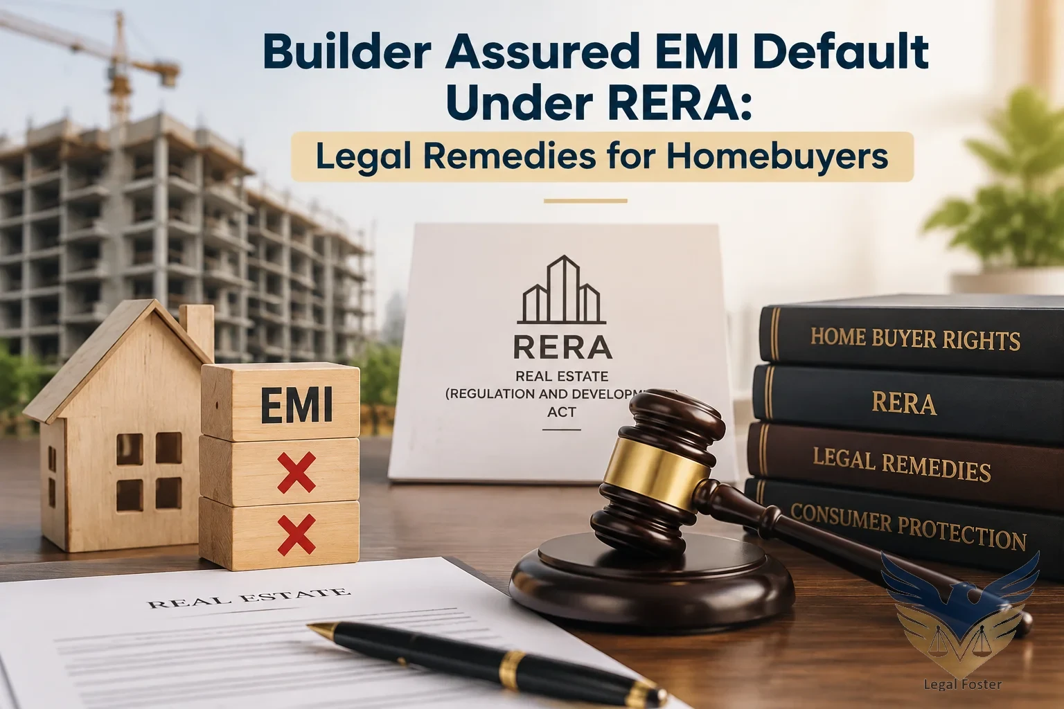 How Can Homebuyers Take Action Against Builder Assured EMI Default Under RERA?
