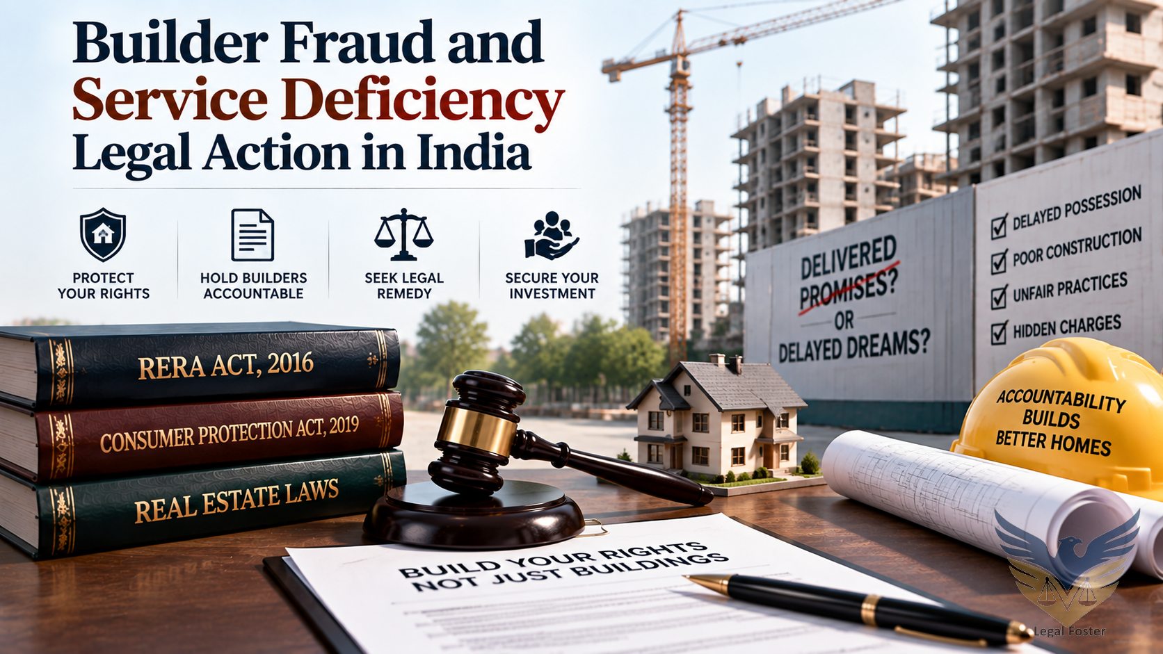 How Can Homebuyers Take Legal Action Against Builder Fraud and Service Deficiency?