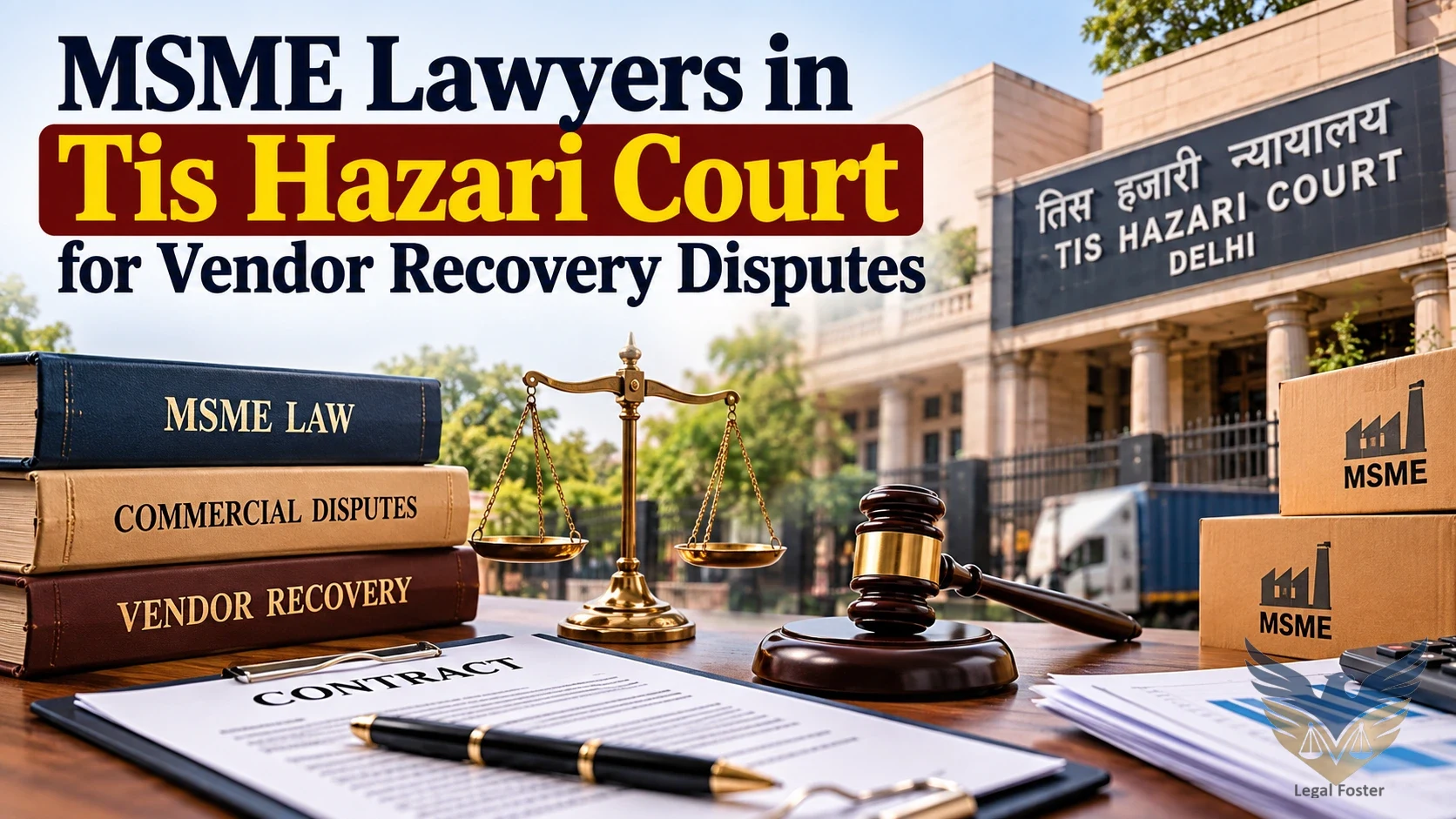 How Can MSME Lawyers in Tis Hazari Court Assist with Vendor Recovery Disputes?