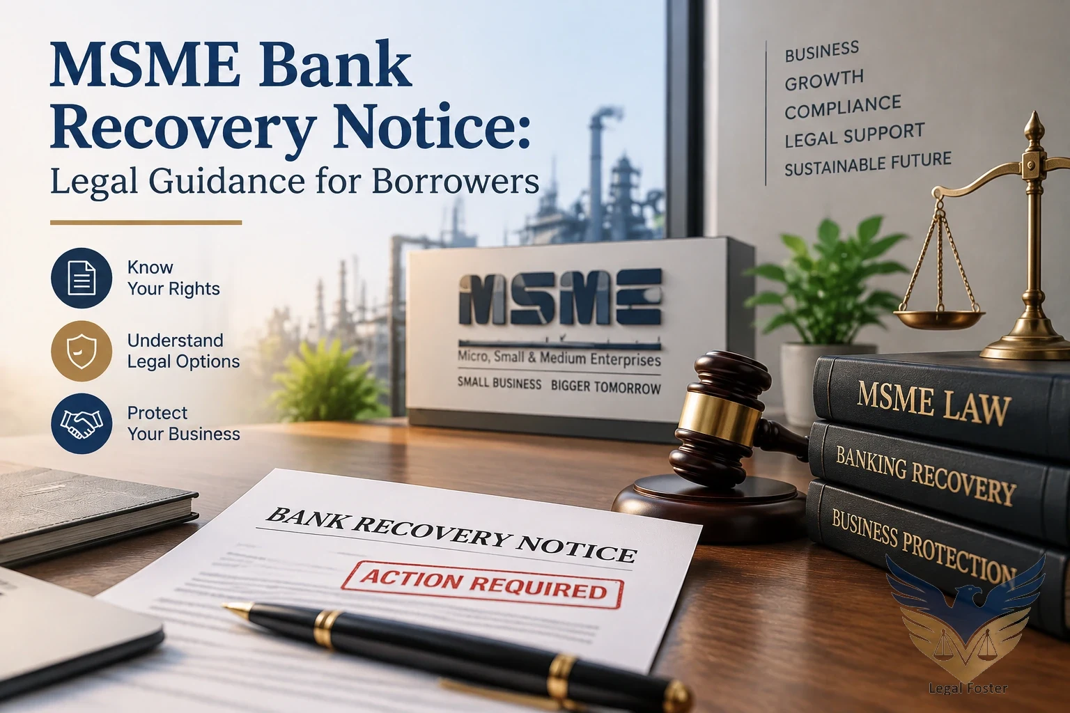 How Can MSME Owners Handle Bank Recovery Notices Without Disrupting Their Business?