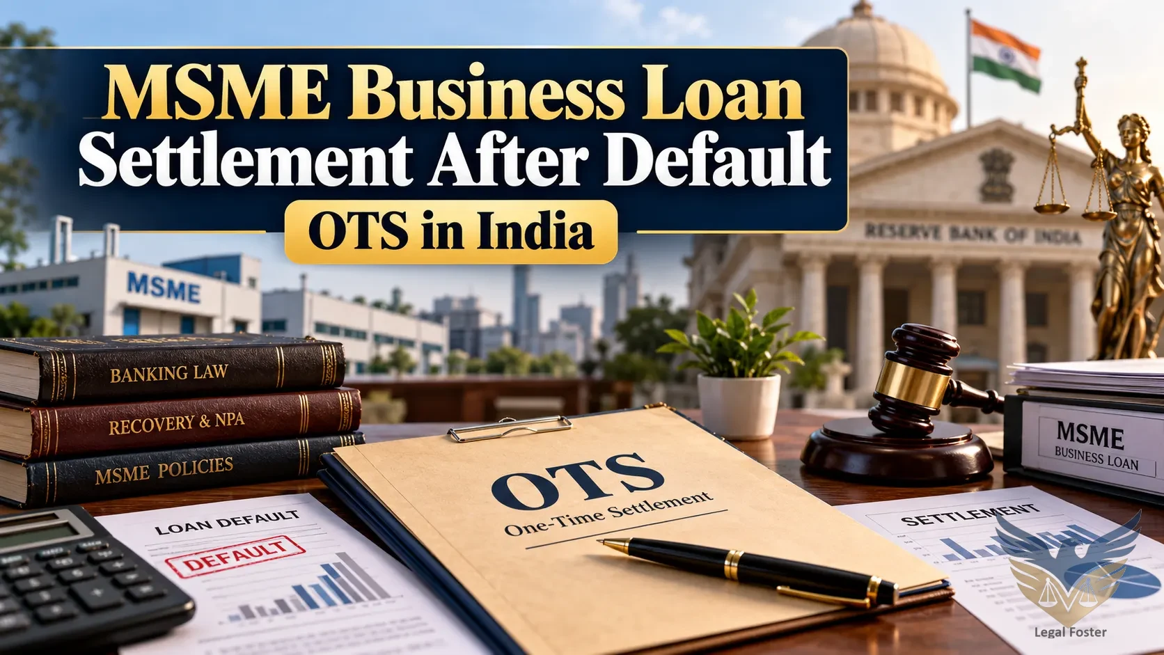 How Can MSMEs Negotiate a One-Time Settlement (OTS) After Defaulting on a Business Loan in India?