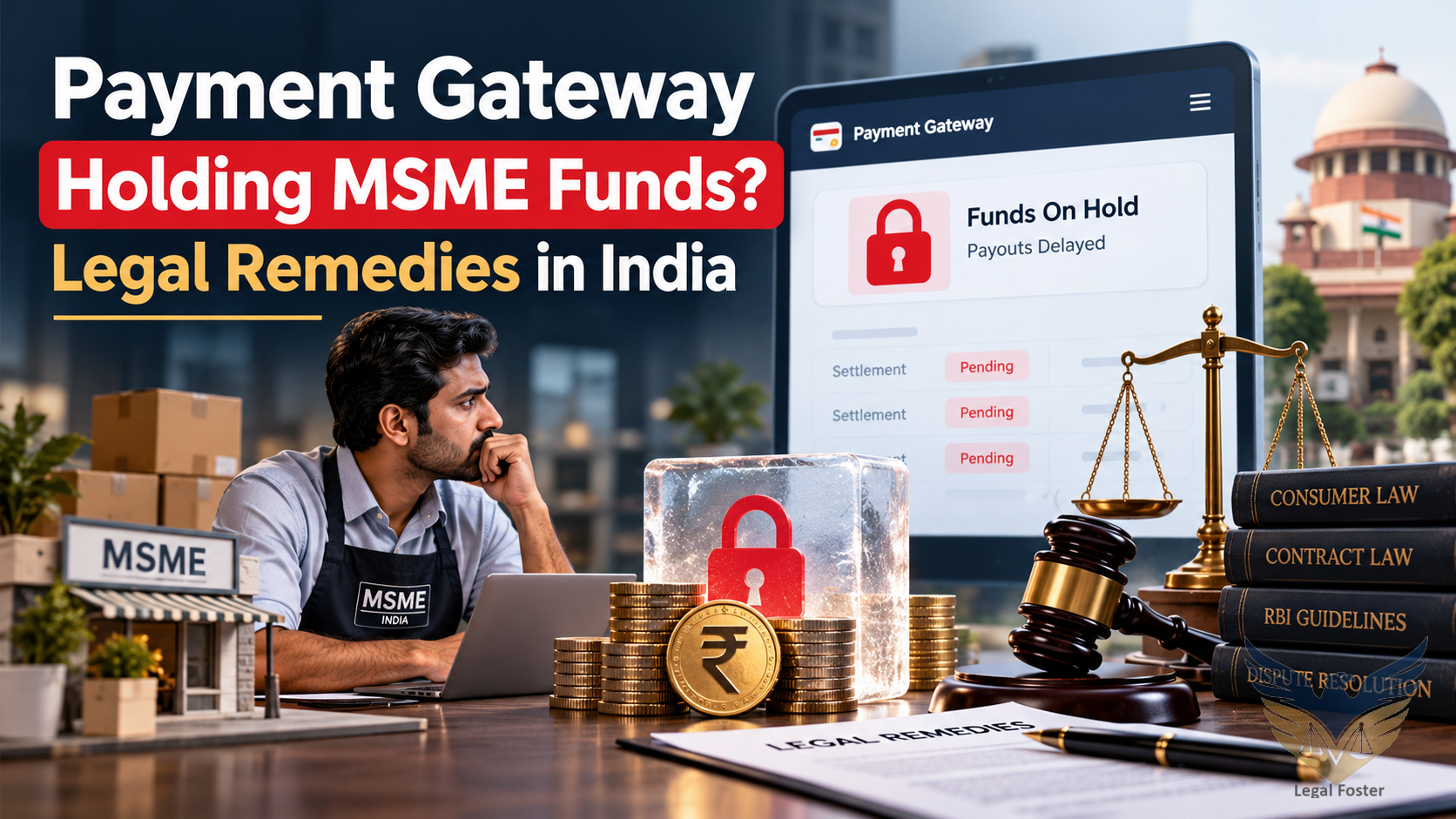 How Can MSMEs Take Legal Action Against Payment Gateways for Withholding Their Funds?
