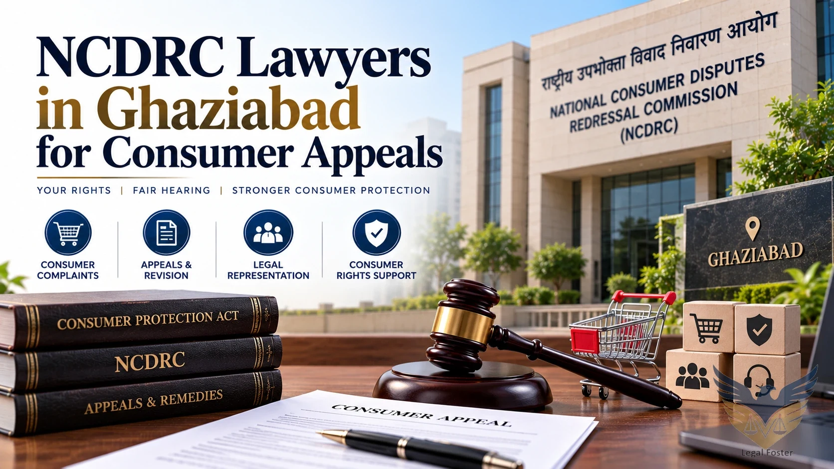 How Can NCDRC Lawyers in Ghaziabad Help with Consumer Appeals?