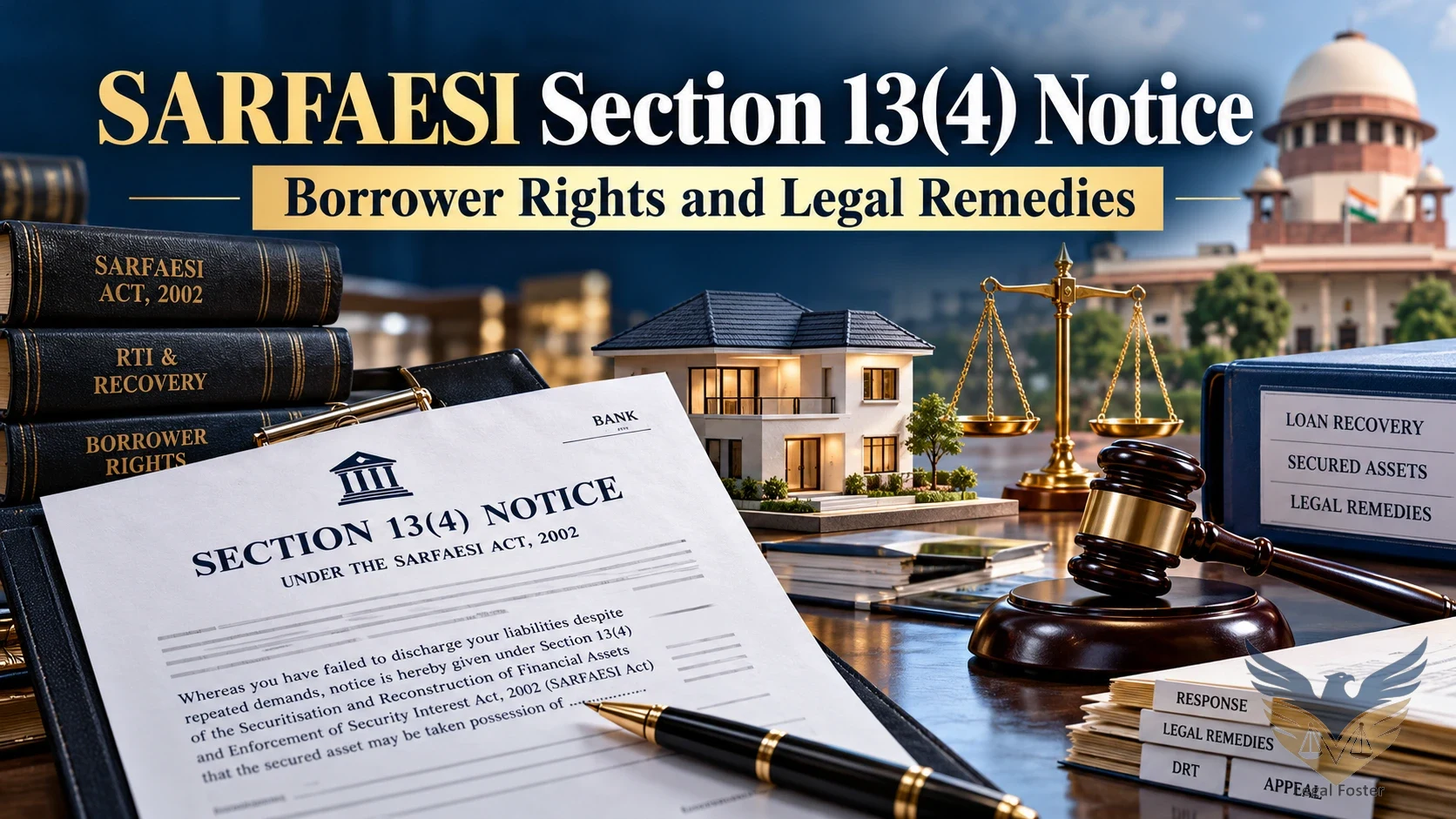 How Can You Protect Your Property After Receiving a SARFAESI Section 13(4) Notice?