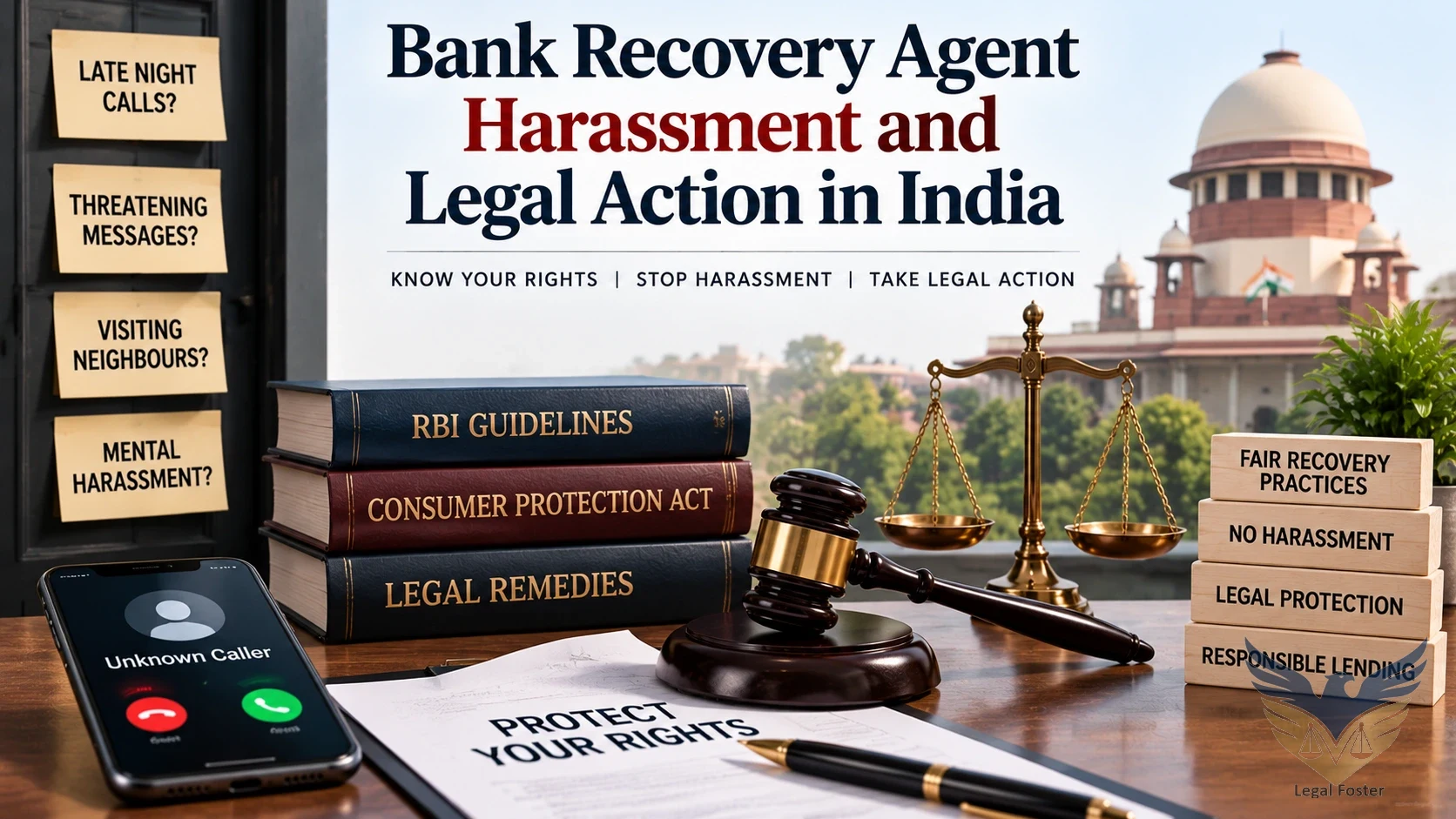 How Can You Take Legal Action When Bank Recovery Agents Visit Your Neighbours?
