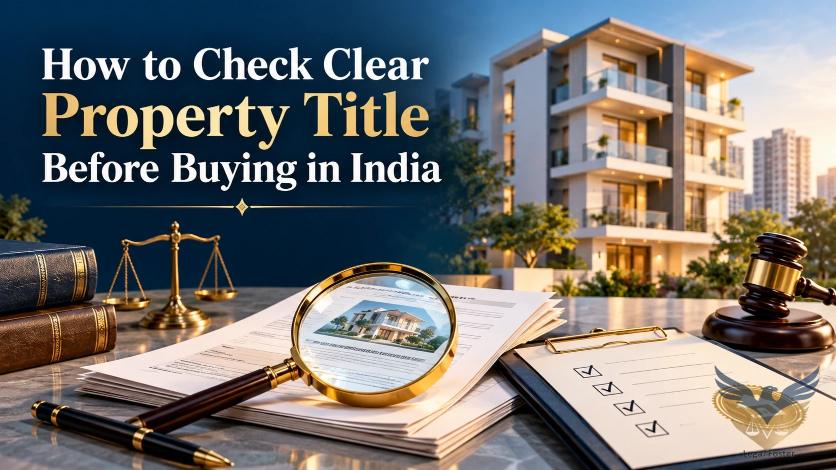 How Can You Verify a Property Title Before Buying a Property in India?