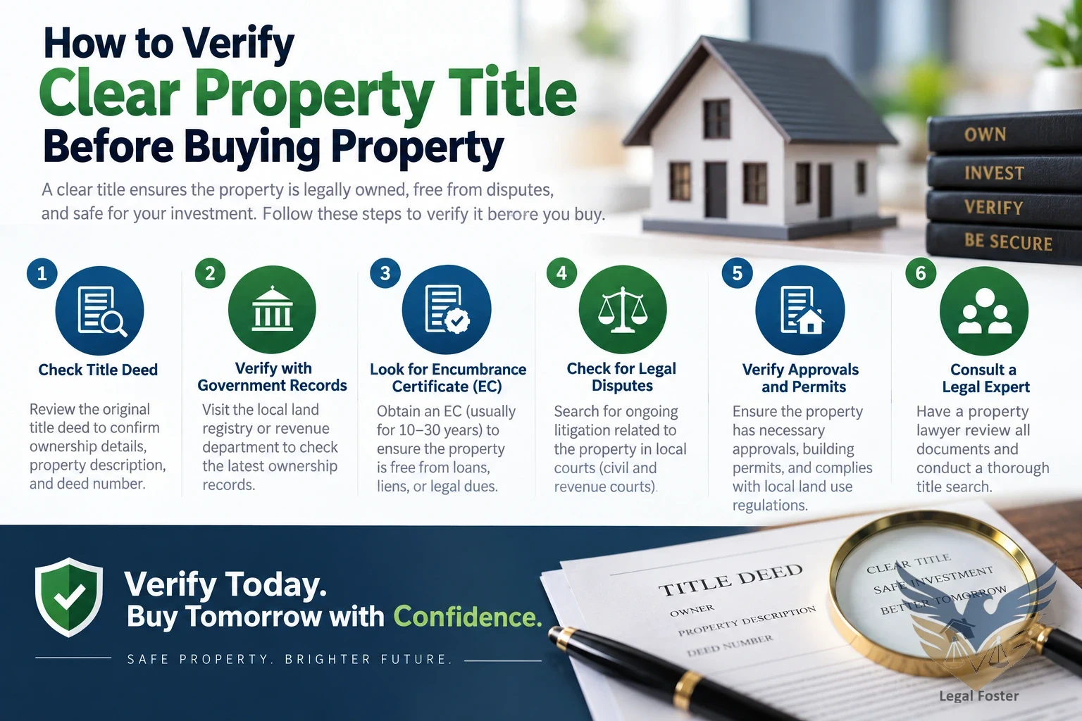 How Can You Verify Whether a Property Has a Clear Title?