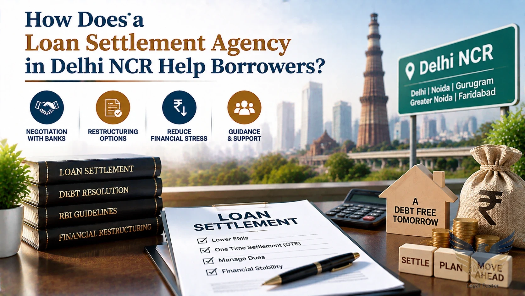 How Does a Loan Settlement Agency in Delhi NCR Help Resolve Borrower Debt Challenges?