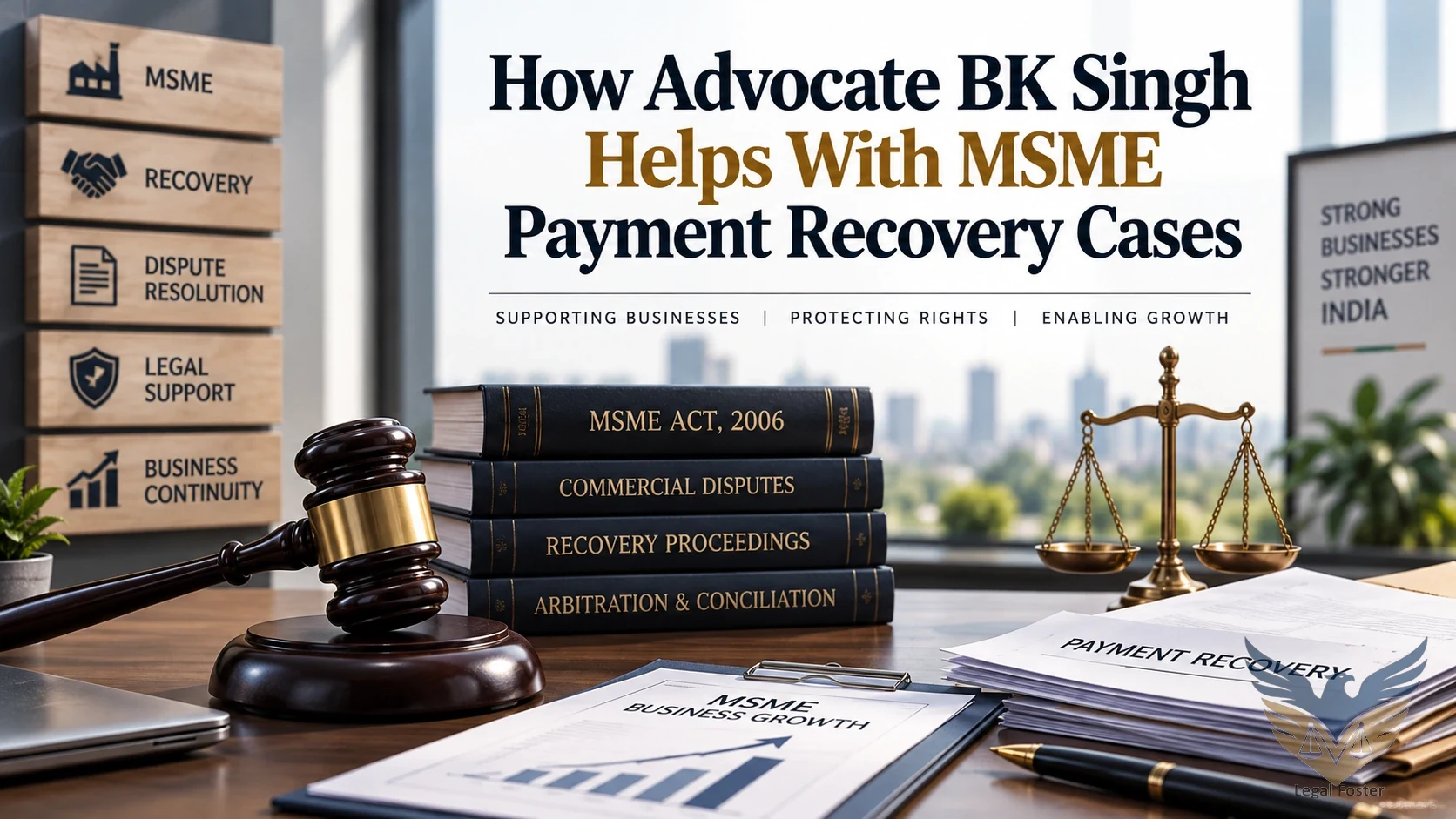 How Does Advocate BK Singh Assist With MSME Payment Recovery Cases?