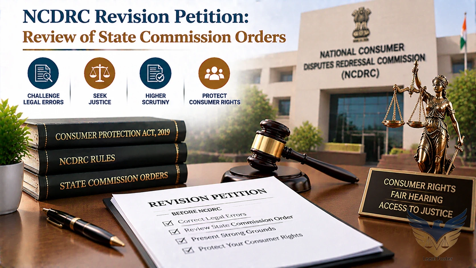 How Does NCDRC Review Consumer Commission Orders Through Revision Petitions?