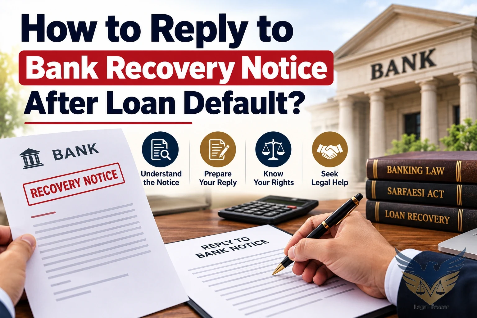 How Should You Respond to a Bank Recovery Notice After Defaulting on a Loan?