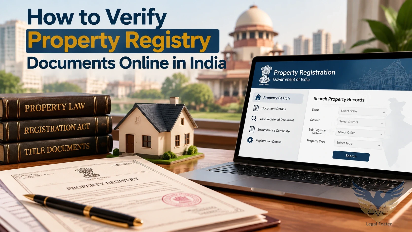 How to Check and Verify Property Registry Documents Online in India?