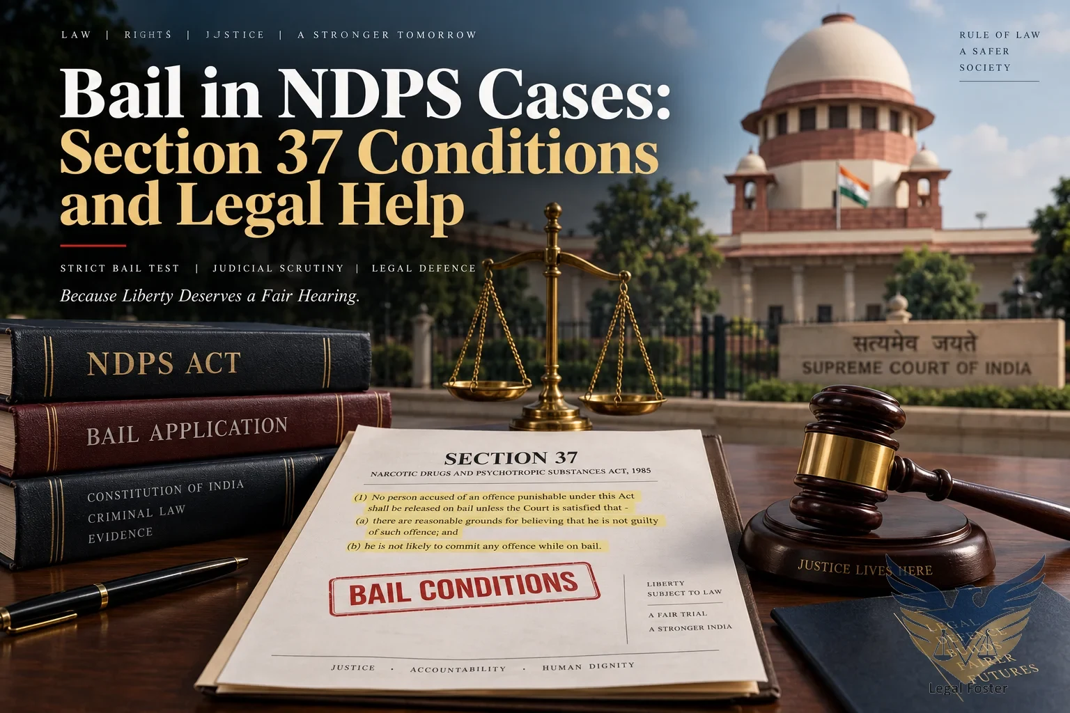 How to Get Bail in NDPS Cases Under Strict Bail Conditions?