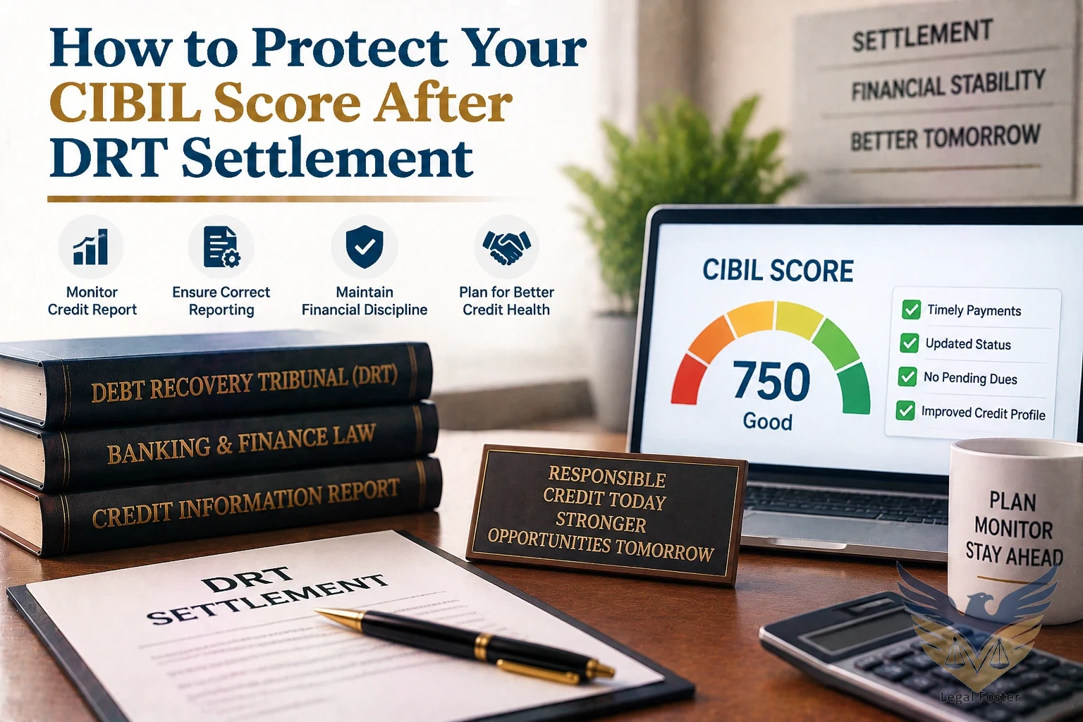 How to protect your CIBIL score after DRT settlement