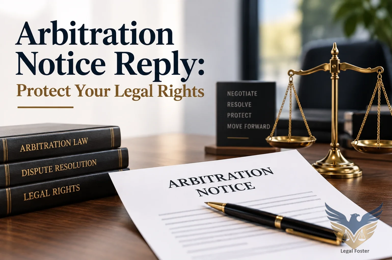 How to Reply to an Arbitration Notice and Protect Your Legal Rights