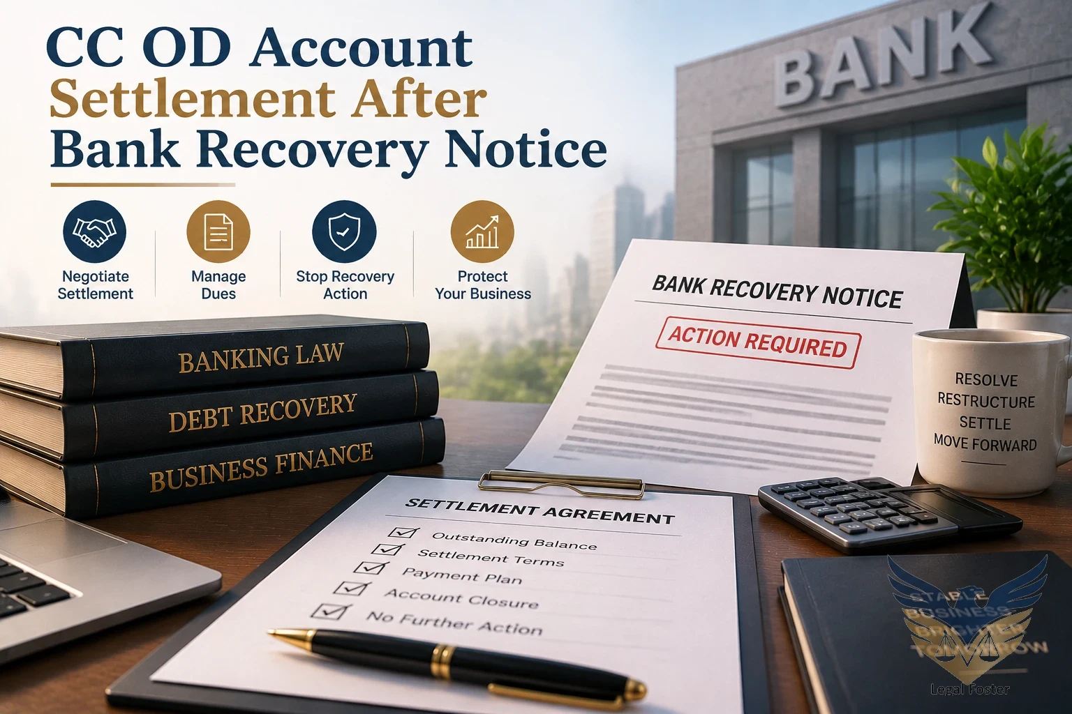 How to Settle CC OD Dues After Receiving a Bank Recovery Notice
