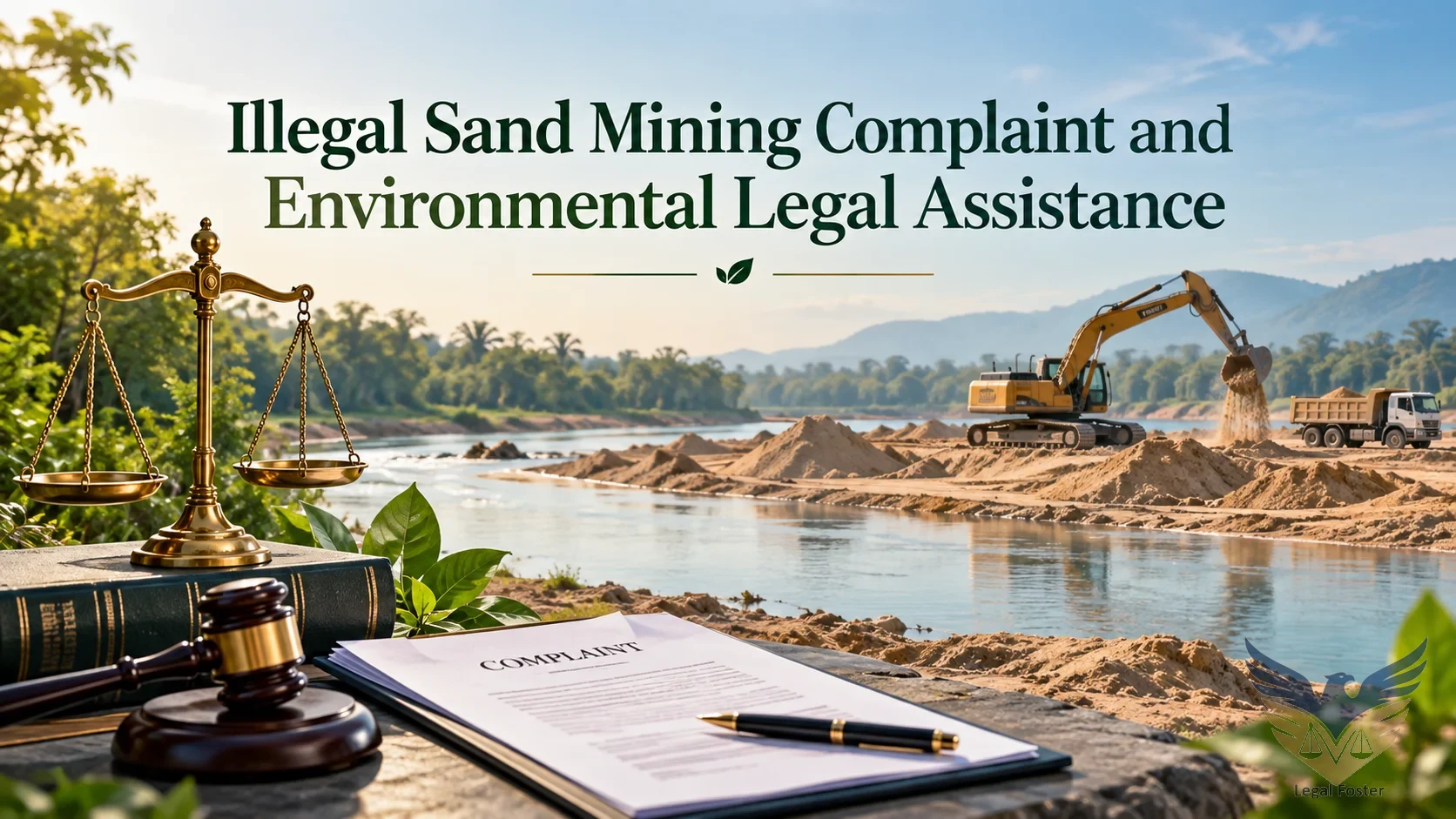 Illegal Sand Mining: How Can Environmental Complaints Be Filed and Addressed?