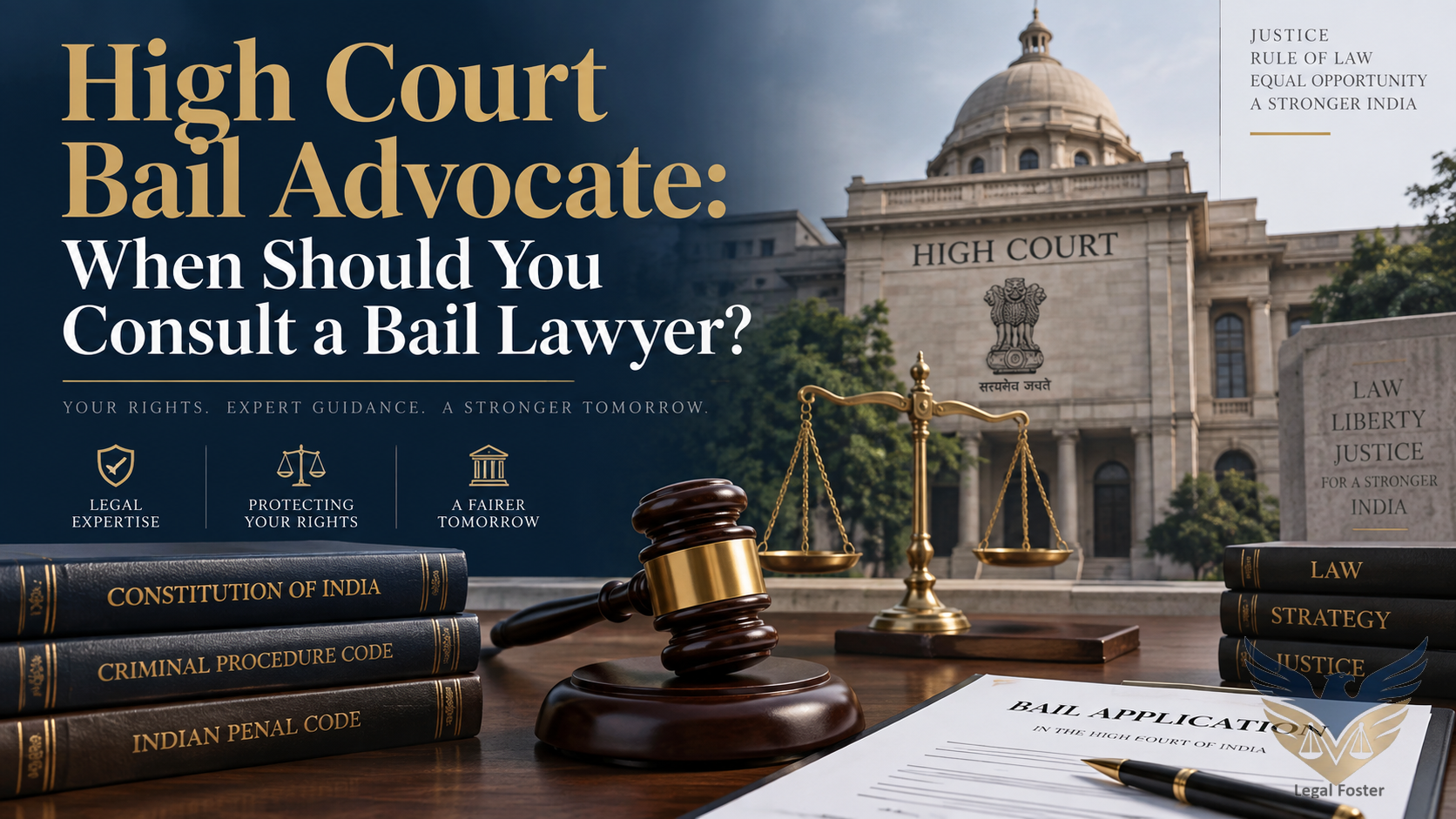 In Which Situations Should You Consult a High Court Bail Advocate?