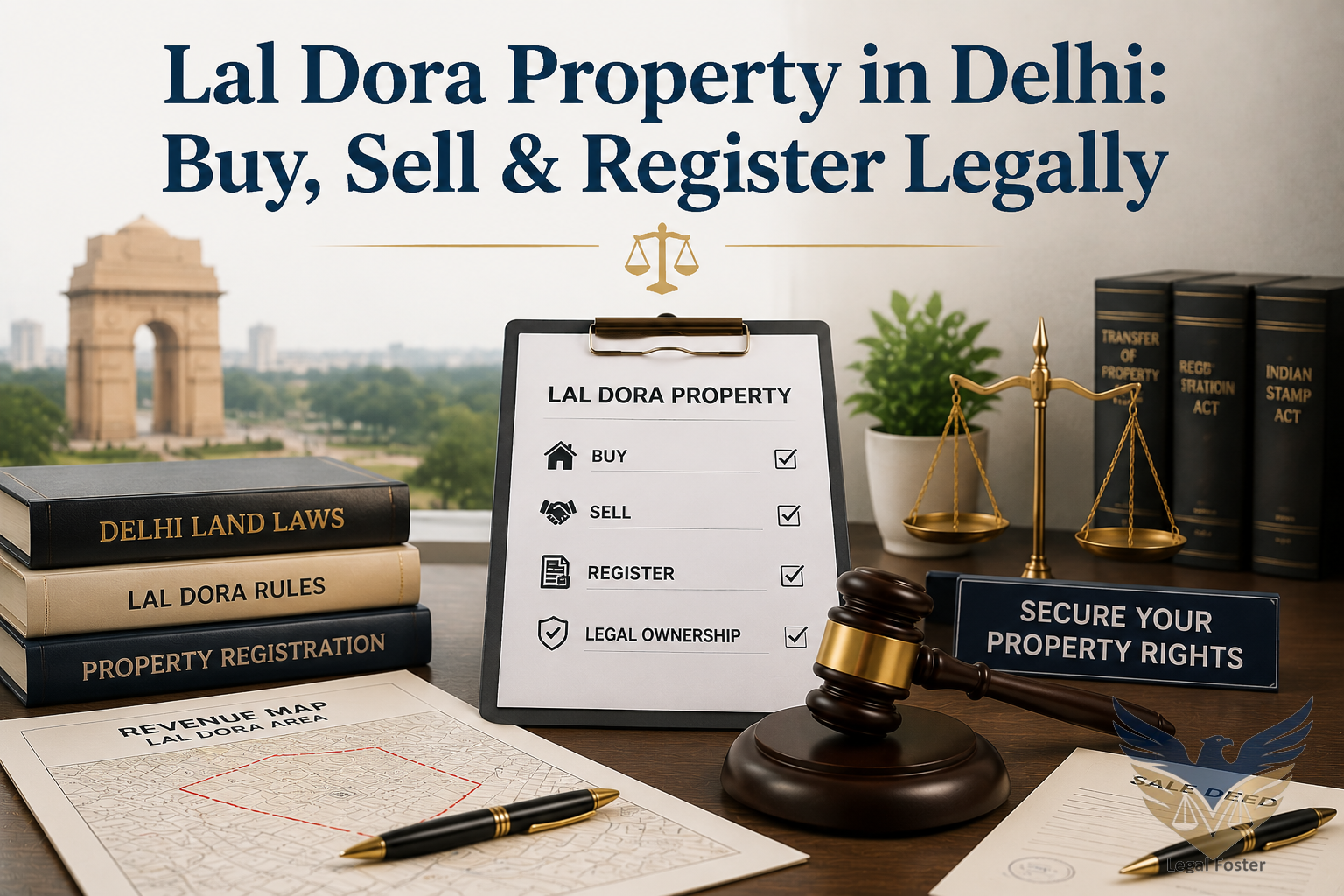 Lal Dora Property in Delhi: Can You Legally Buy, Sell and Own It Safely?