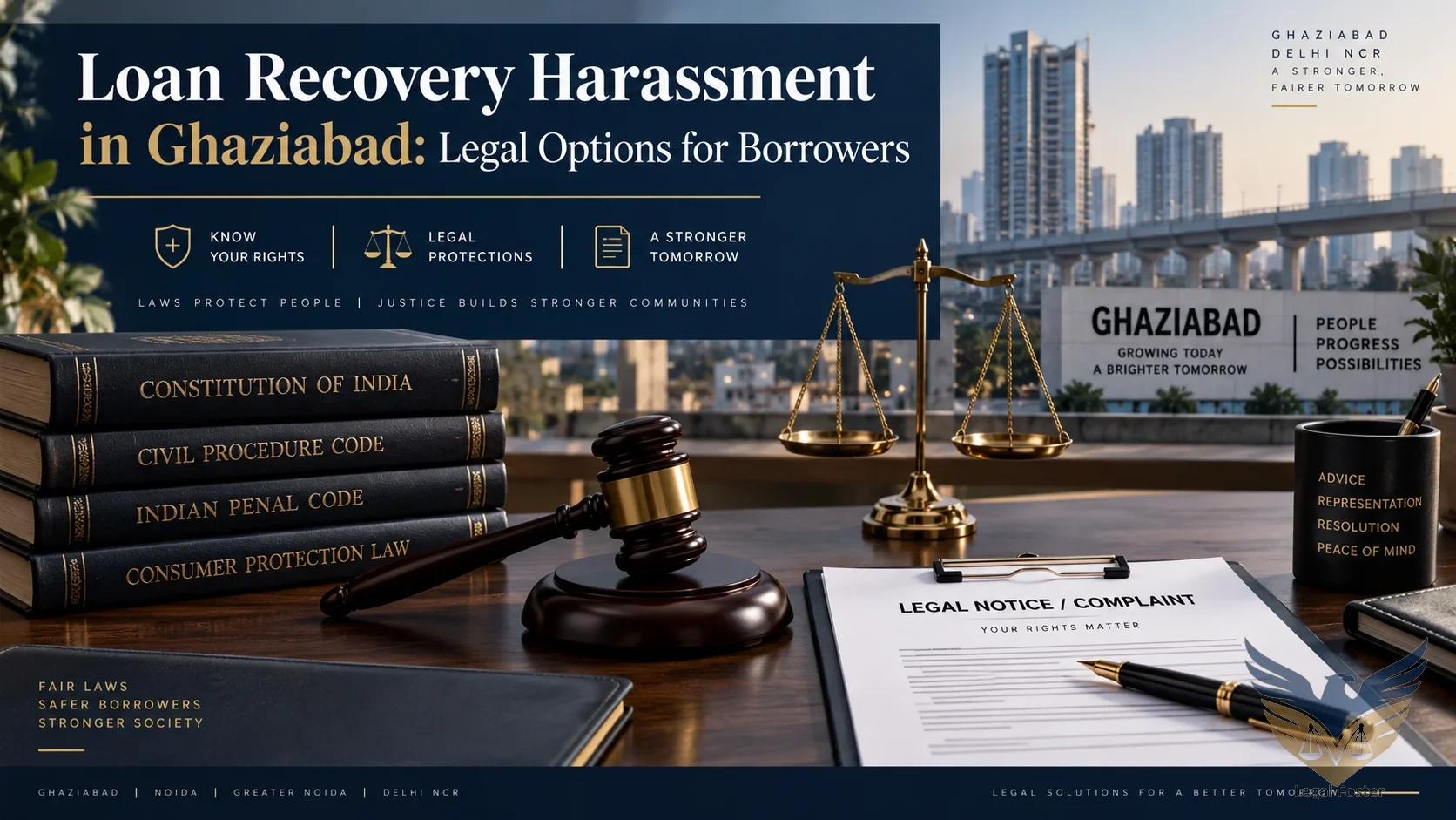 Legal Options for Ghaziabad Borrowers Facing Loan Recovery Harassment