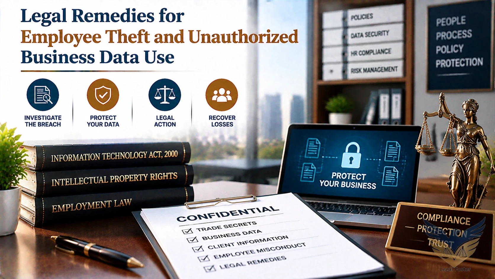 Legal Remedies for Employee Theft and Unauthorized Use of Business Data