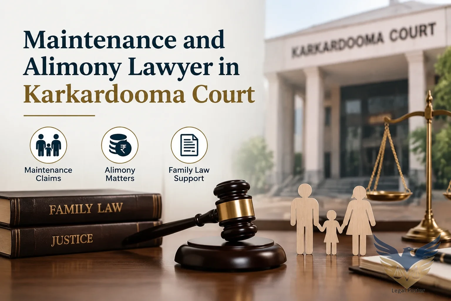 Maintenance and Alimony Lawyer in Karkardooma Court for Interim Relief