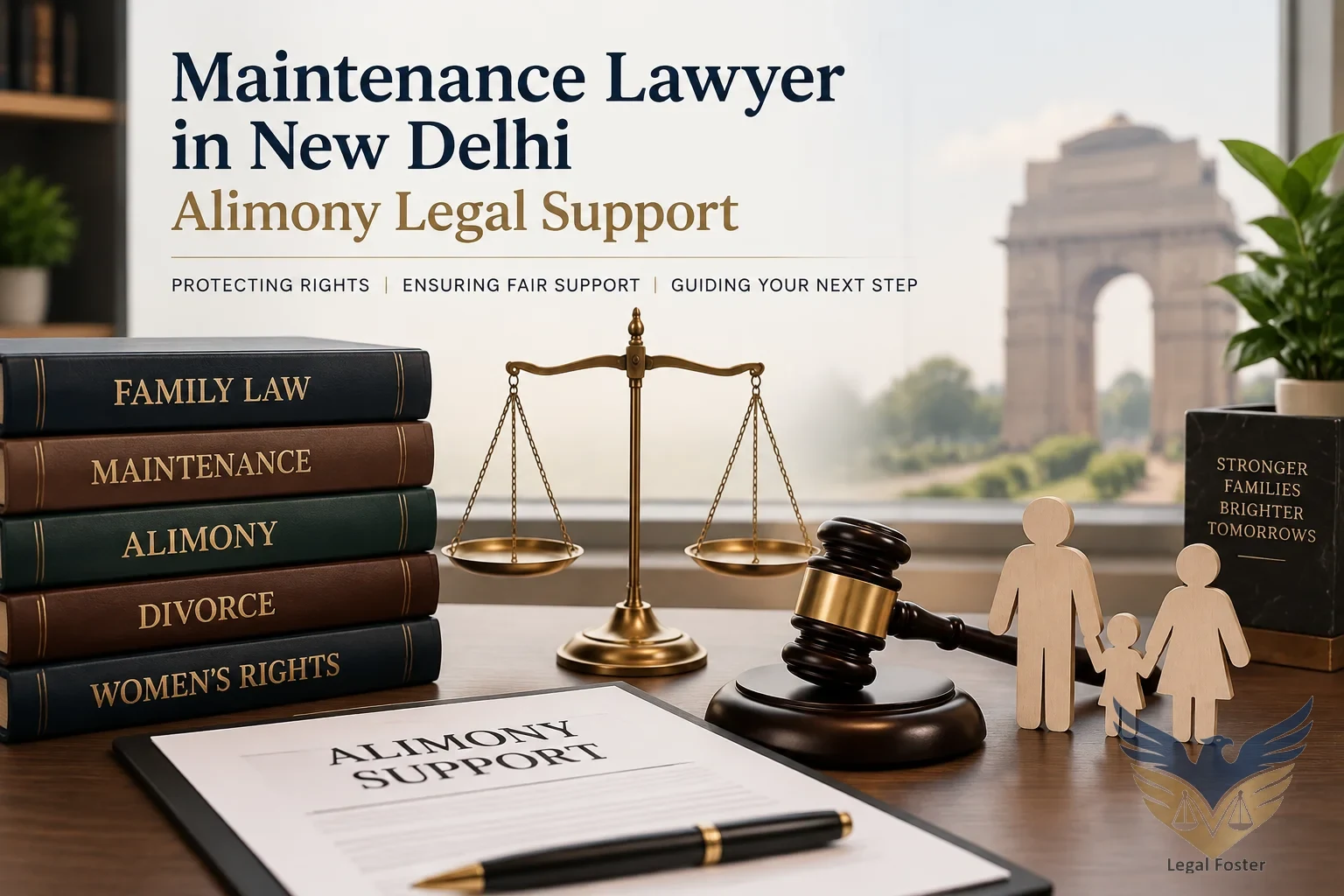 Maintenance Lawyer in New Delhi: Legal Support for Interim and Final Alimony Claims