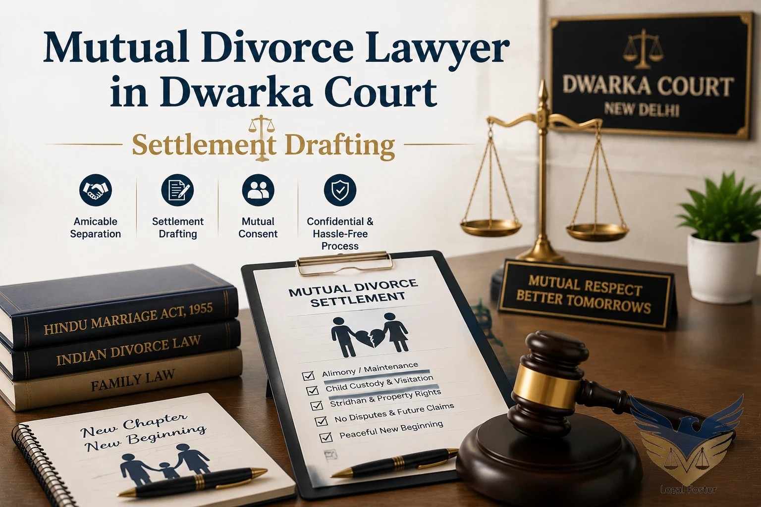 Mutual Divorce Lawyer in Dwarka Court: Legal Assistance for Settlement Drafting