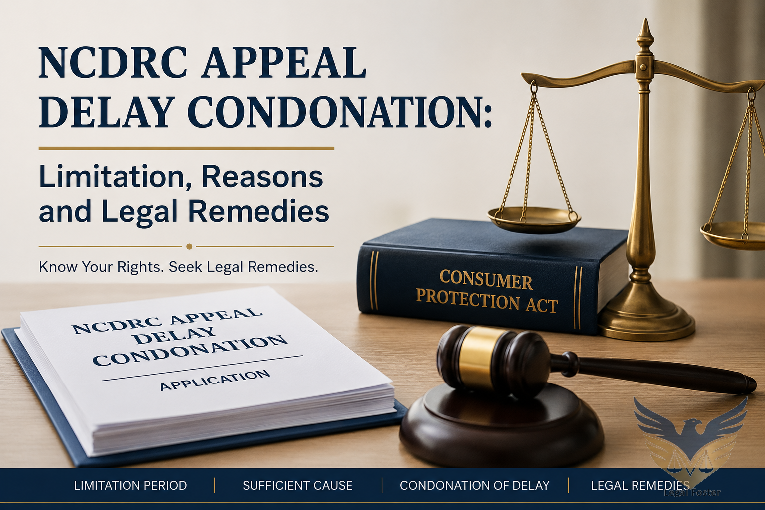 NCDRC Appeal Filed After Limitation: Can Delay Be Condoned?