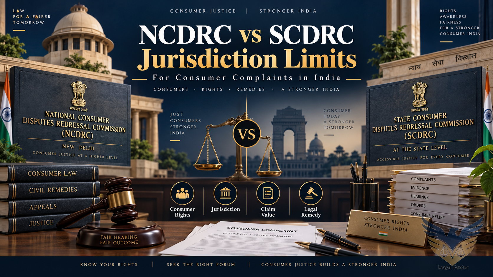 NCDRC vs SCDRC Jurisdiction Which Consumer Commission Has the Right Authority?