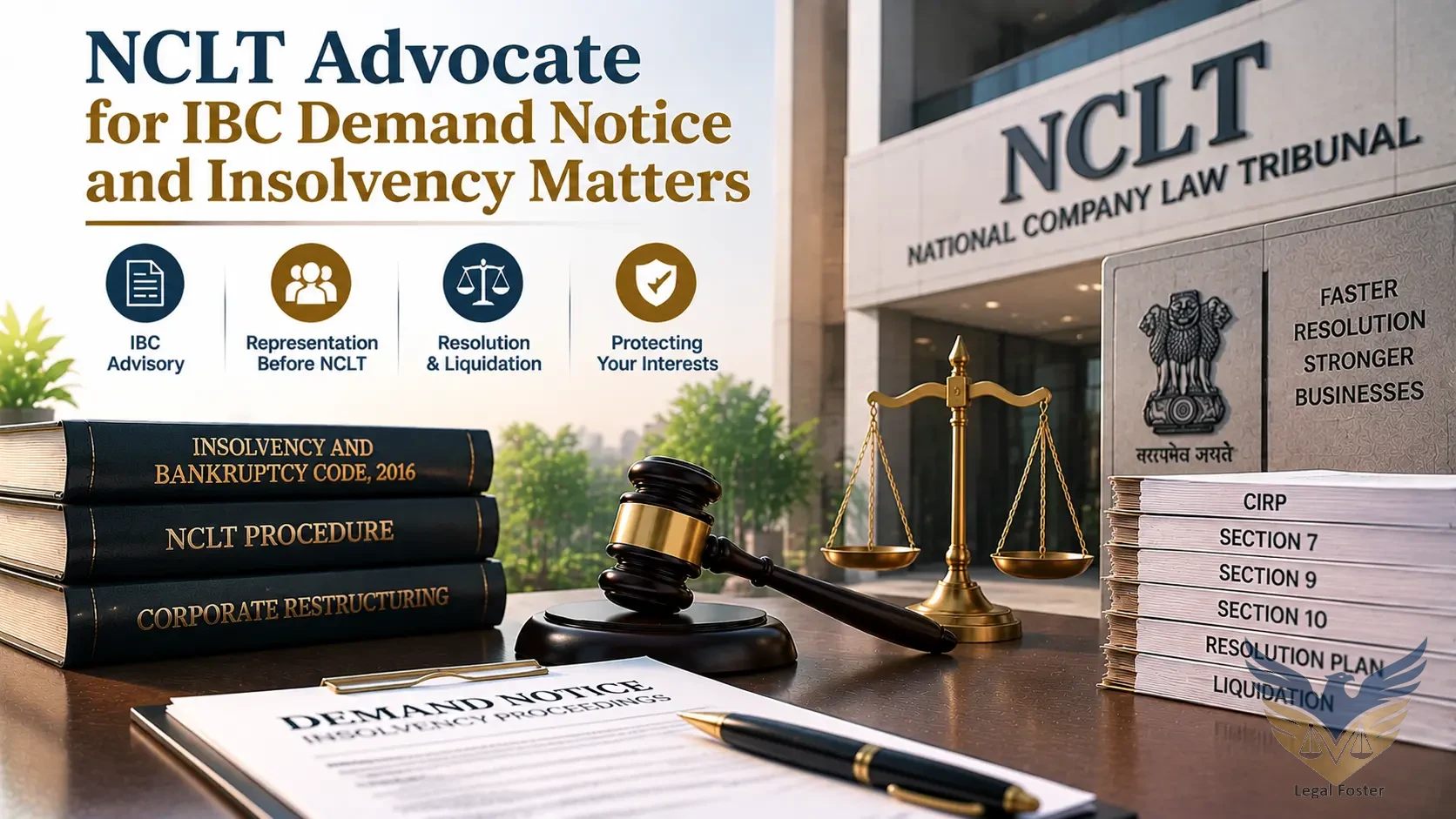 NCLT Advocate for IBC Demand Notice: Understanding Business Challenges and Legal Risks