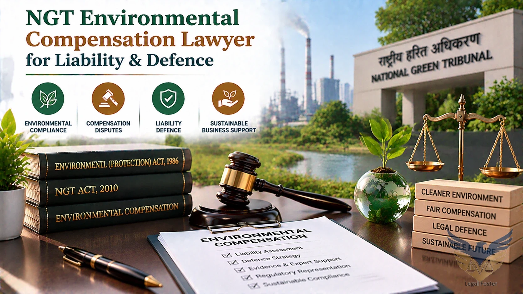 NGT Environmental Compensation Lawyer for Handling Liability Issues and Legal Defence