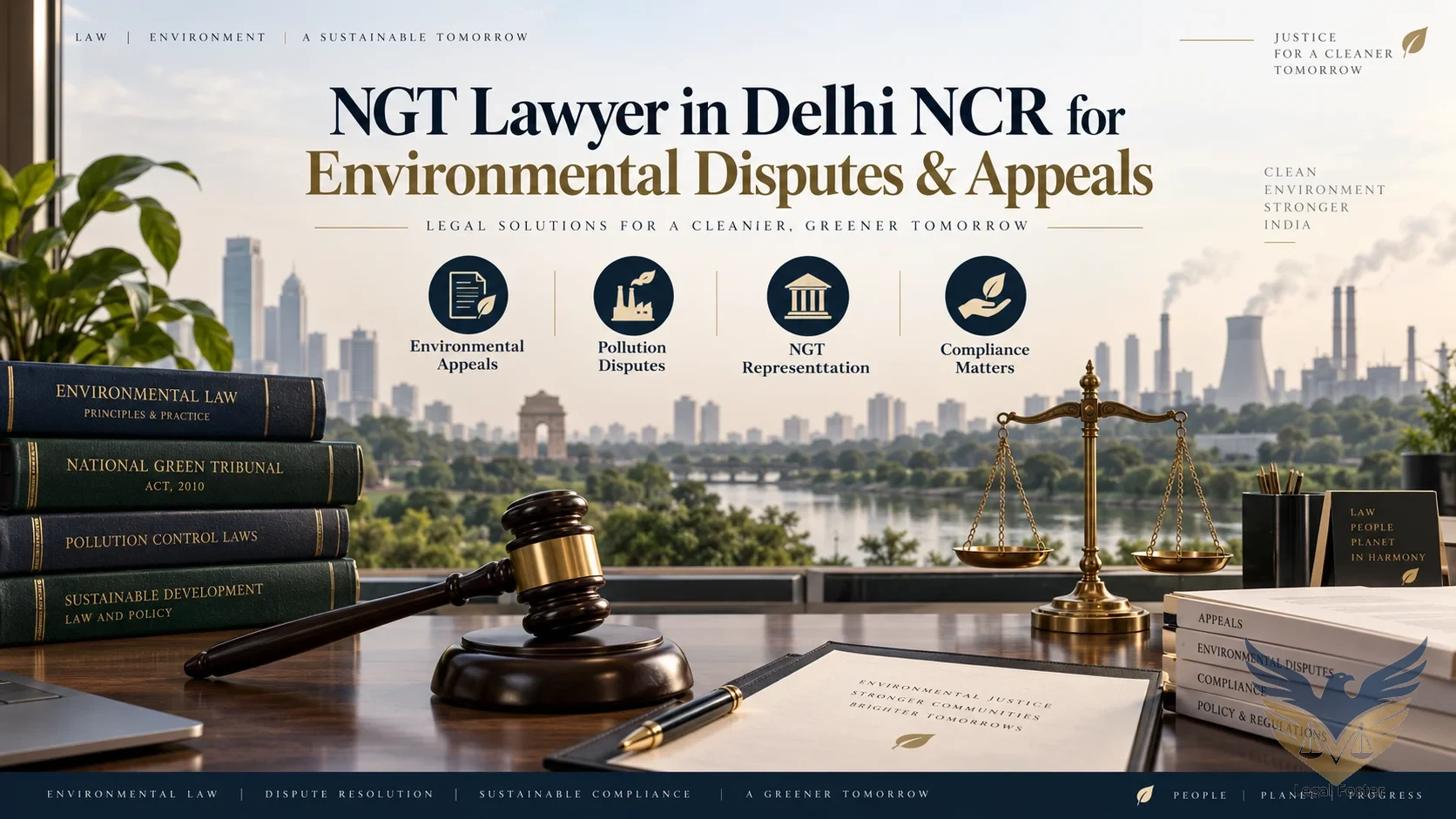 NGT Lawyer in Delhi NCR for Environmental Disputes, Appeals and Compliance Matters