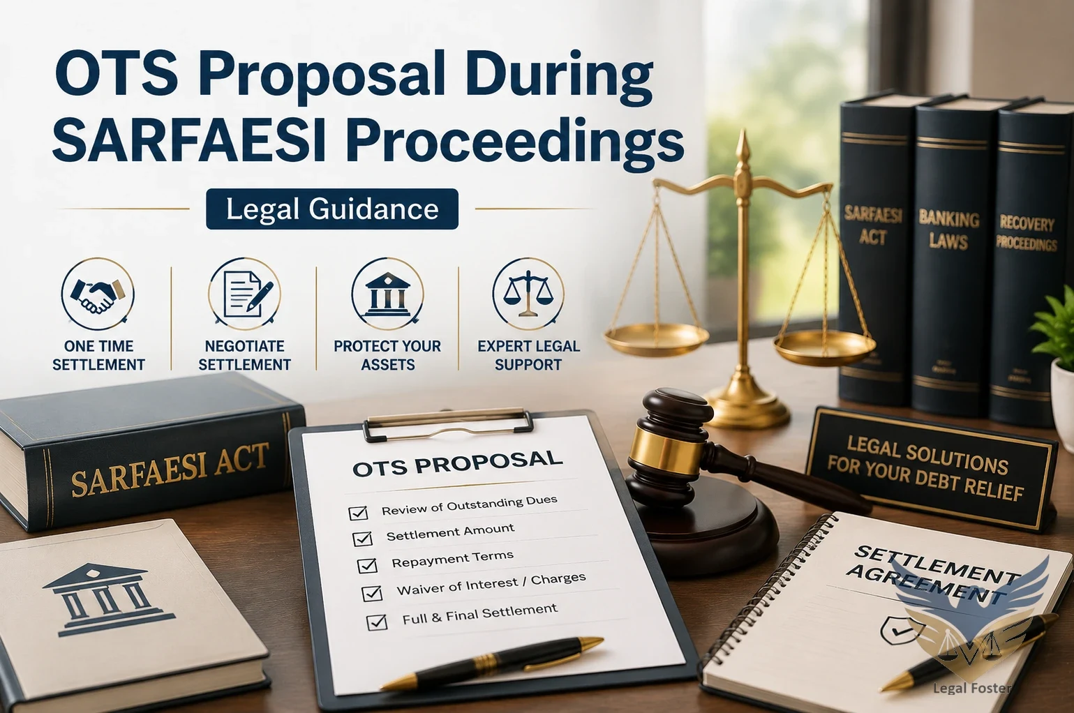 OTS Proposal During SARFAESI Proceedings: Need a borrower has while facing a recovery action