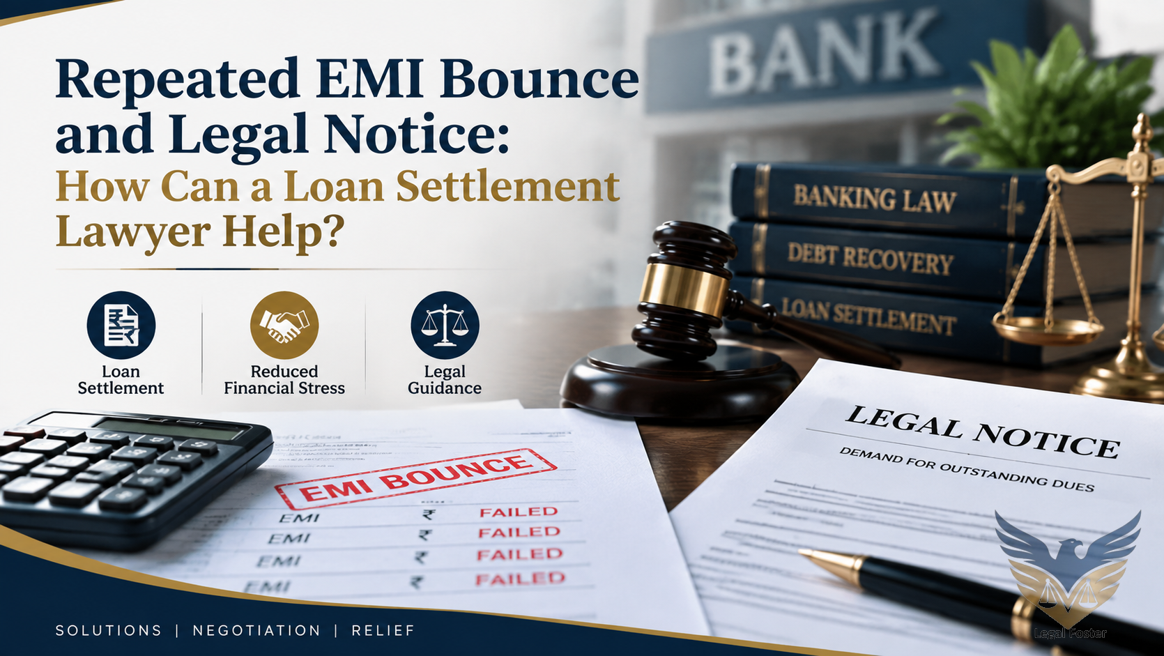 Repeated EMI Bounce and Legal Notice: How Can a Loan Settlement Lawyer Help Borrowers?