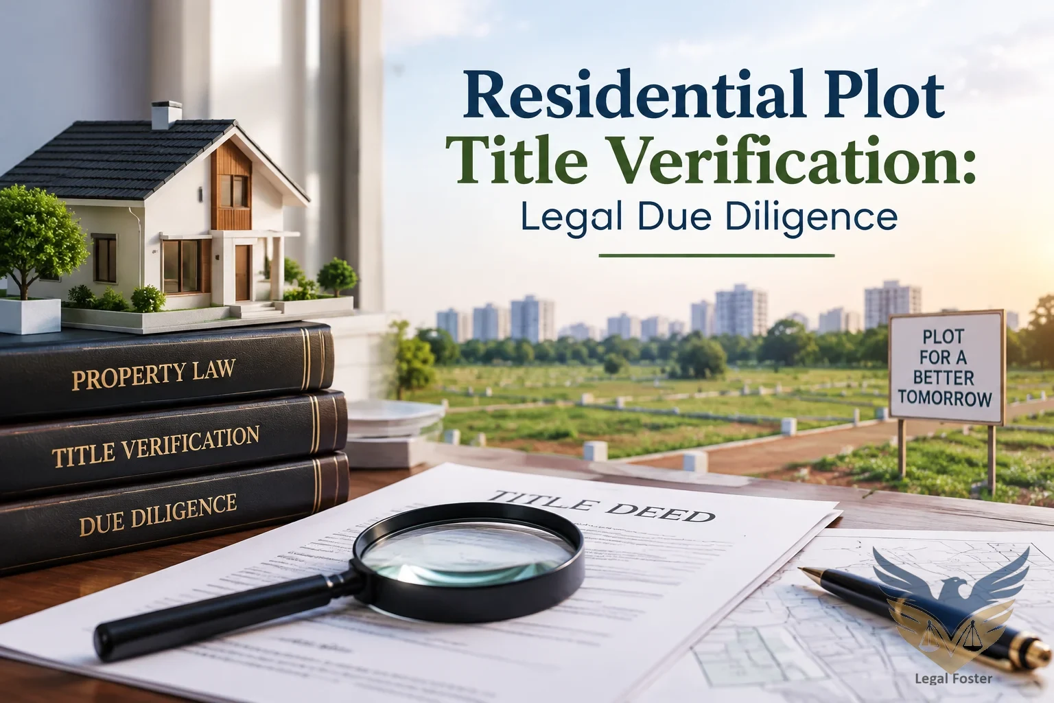 Residential Plot & Land Title Verification Why Property Verification Is Essential Before Buying