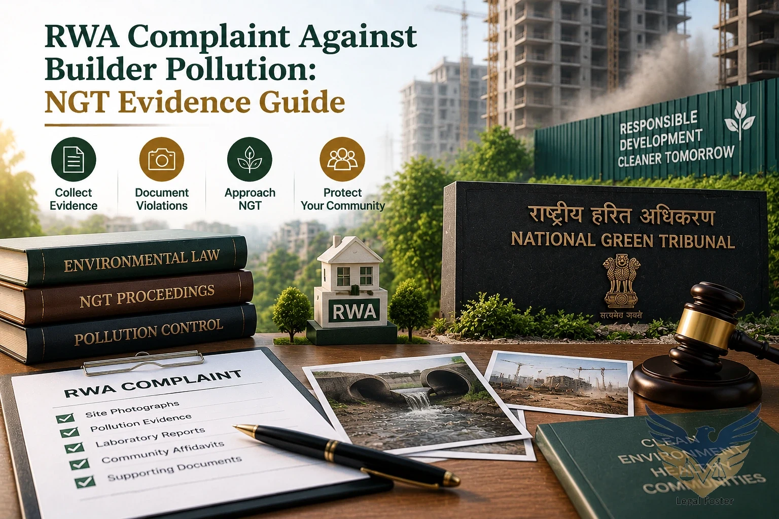 RWA Complaint Against Builder Pollution: What Evidence Matters Before NGT?