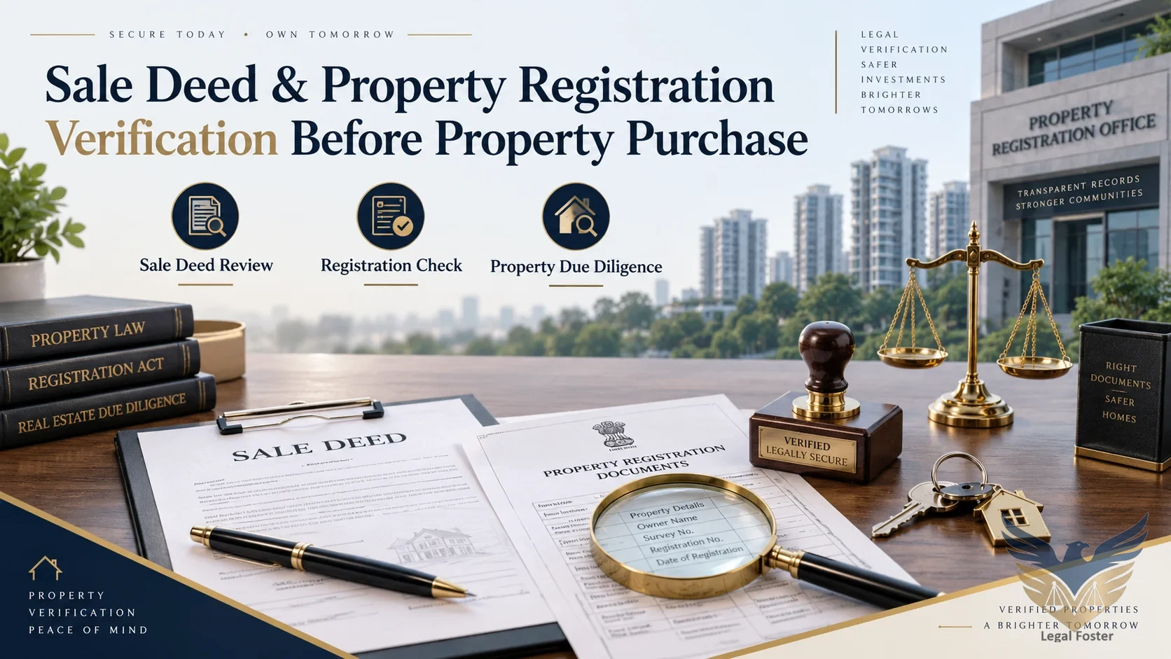 Sale Deed and Property Registration Verification Key Legal Checks Before Purchase