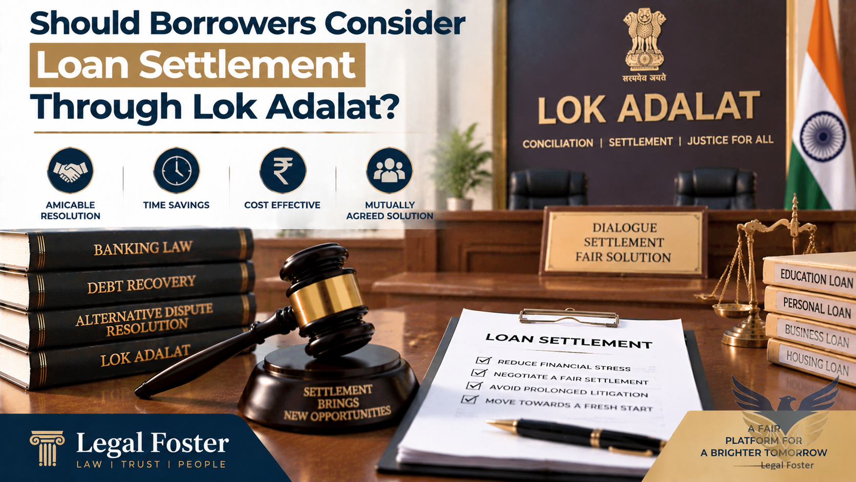Should Borrowers Consider Loan Settlement Through Lok Adalat?
