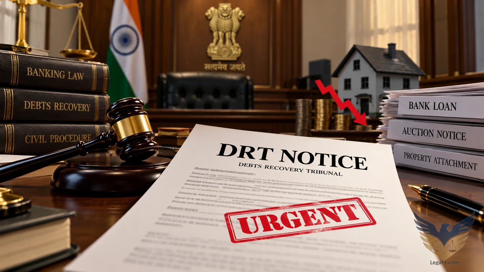 What Are the Legal Consequences of Ignoring a Debt Recovery Tribunal (DRT) Notice in India?