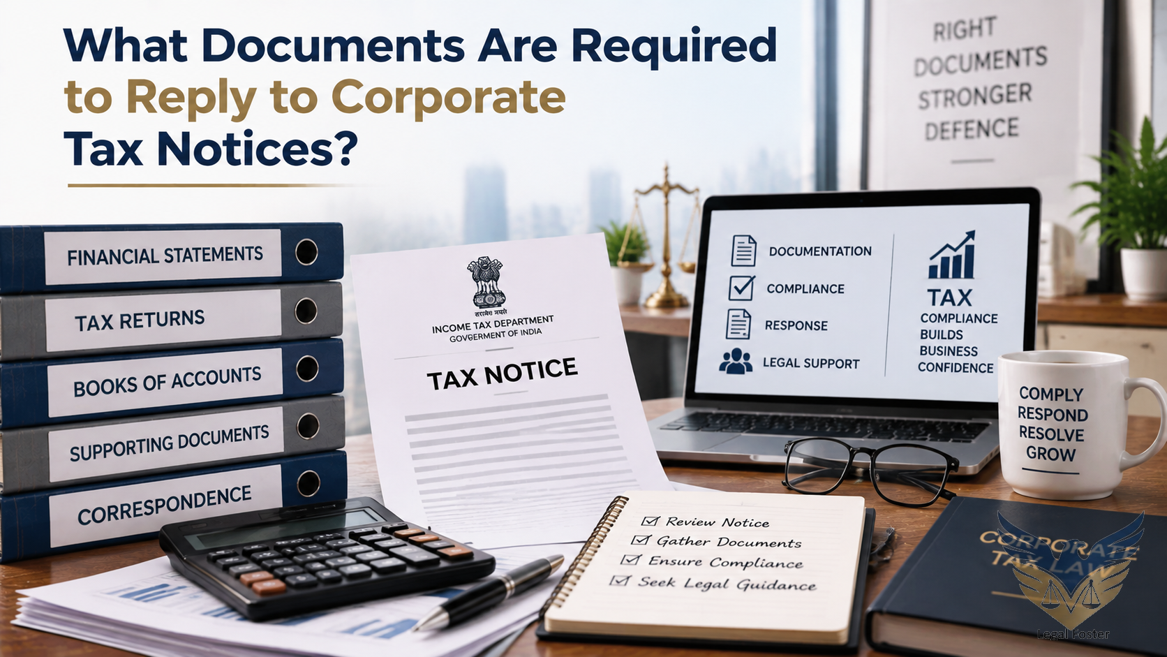 What Documents Are Required for Companies to Effectively Reply to Tax Notices?