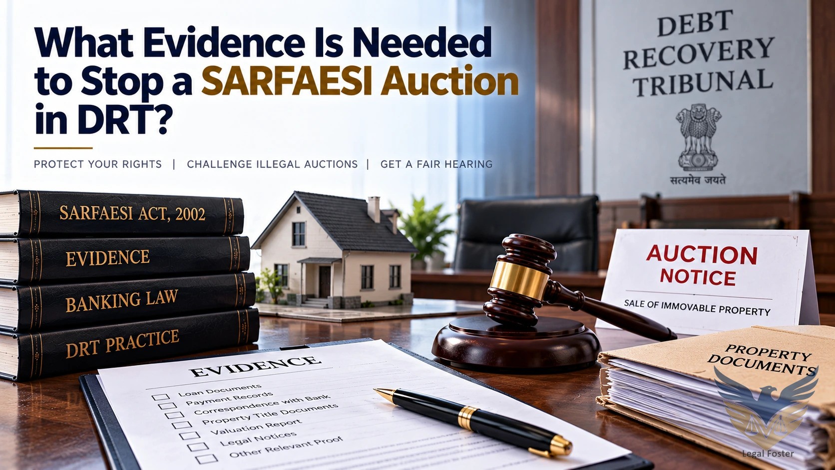 What Evidence Is Needed to Stop a SARFAESI Auction in DRT?