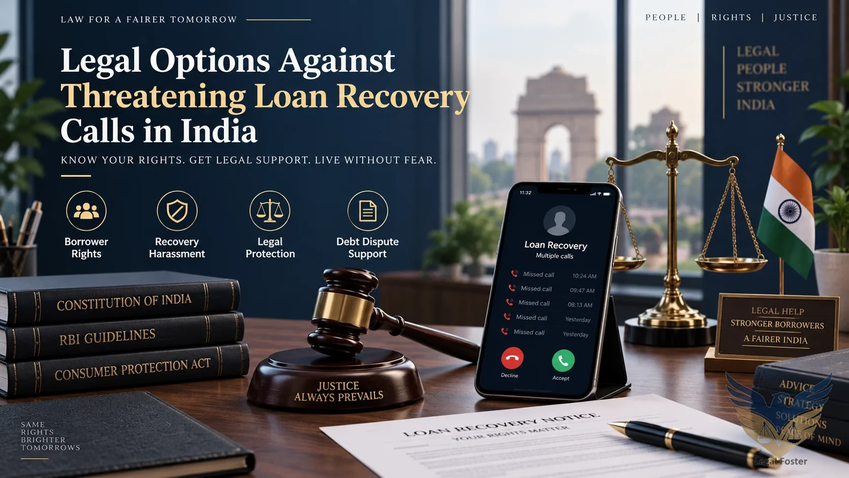 What Legal Options Do Borrowers Have Against Threatening Loan Recovery Calls?