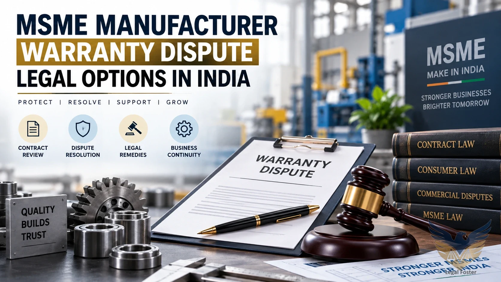 What Legal Options Do MSME Manufacturers Have in Warranty Disputes?