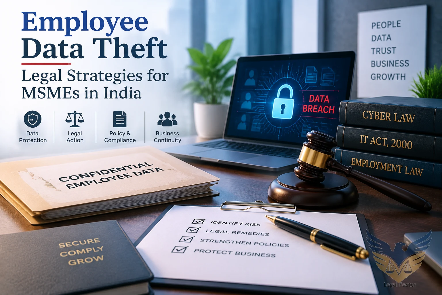 What Legal Strategies Can MSMEs Use Against Employee Data Theft?
