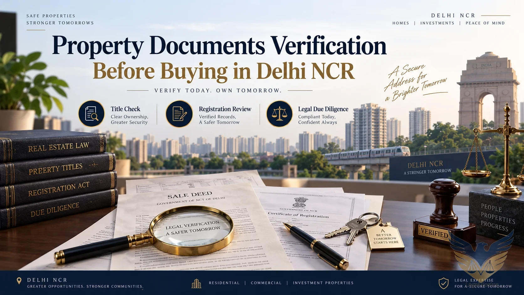 What Property Documents Need Verification Before Buying a Home in Delhi NCR?