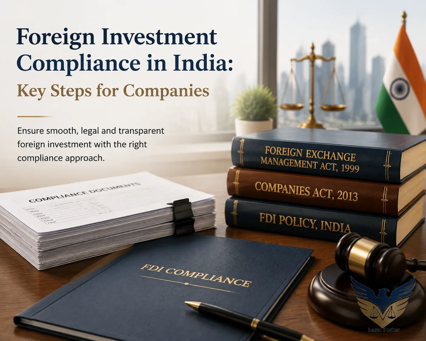 What Steps Help Companies Manage Foreign Investment Compliance in India?