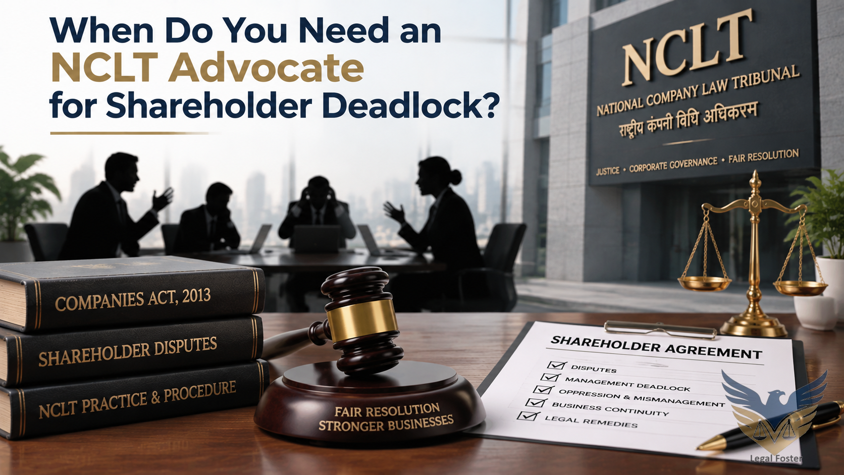 When Do You Need a NCLT Advocate for Shareholder Deadlock?