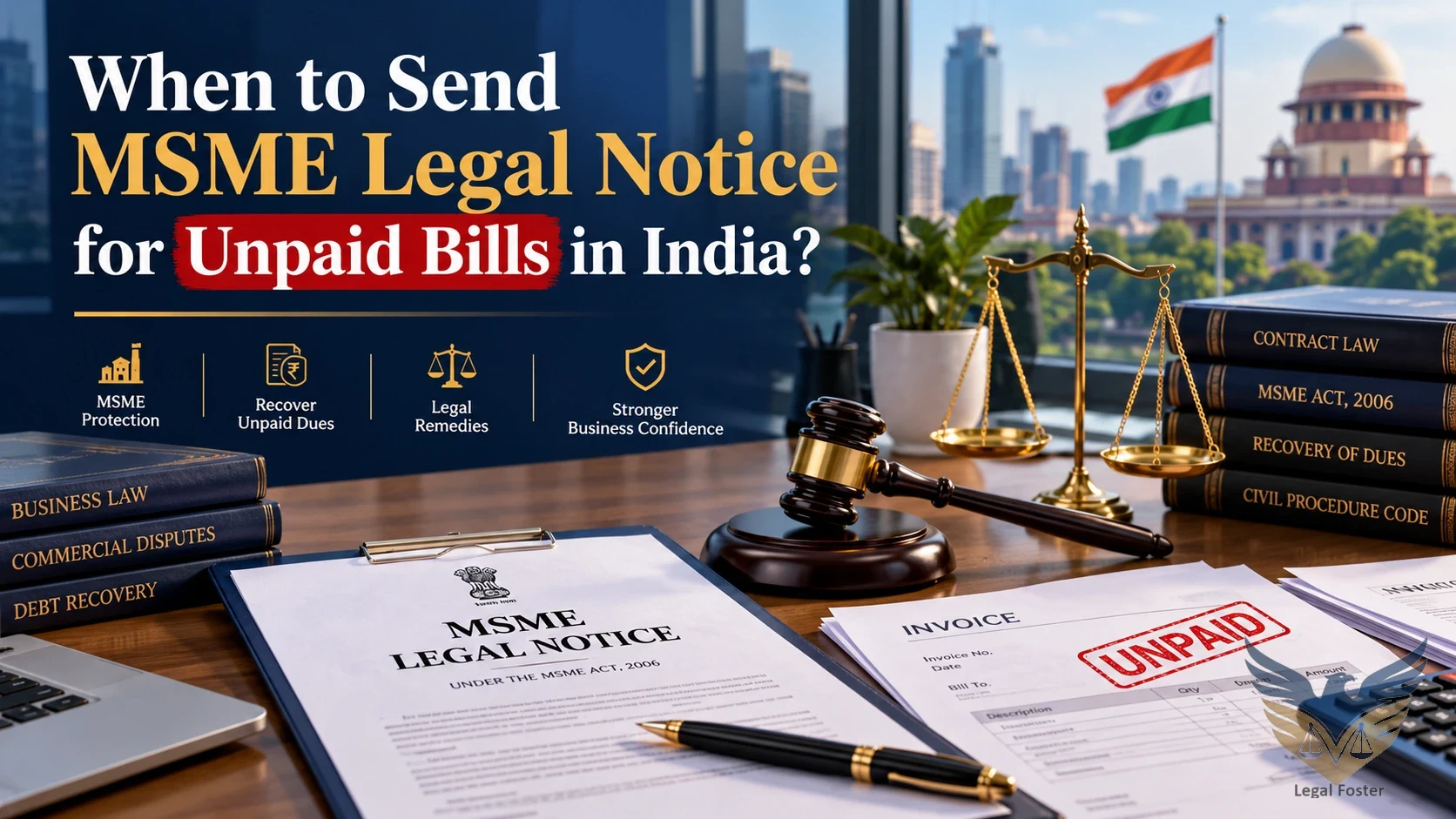 When Should MSMEs Send a Legal Notice for Unpaid Bills in India?